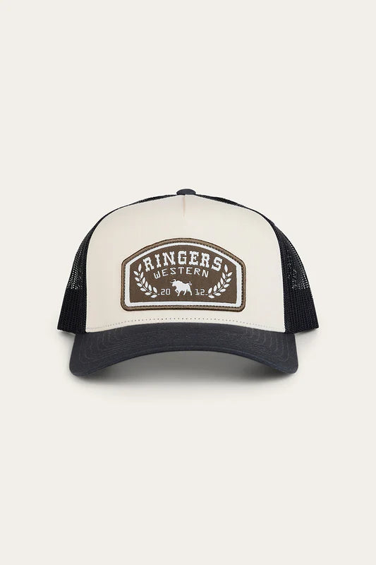 Wheatbelt Trucker Cap - Off White/Charcoal