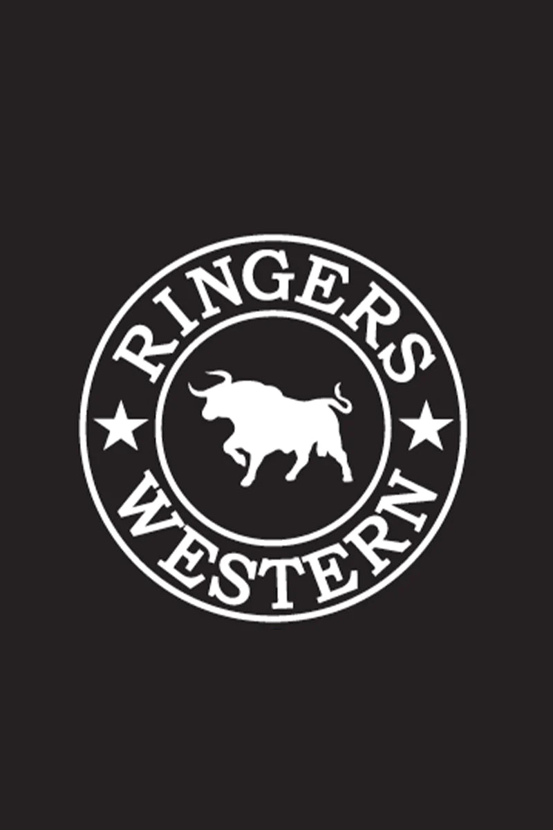 Ringers Western Classic Sticker - White