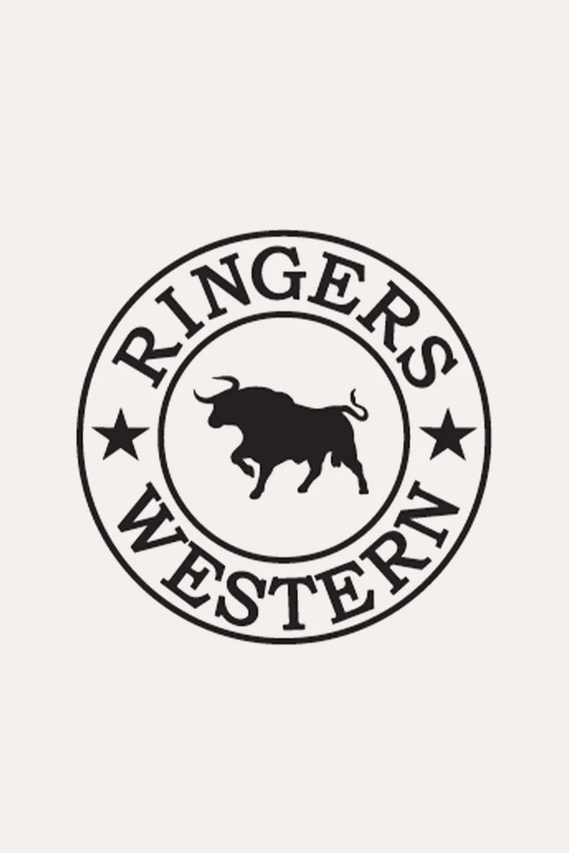 Ringers Western Classic Sticker - Black