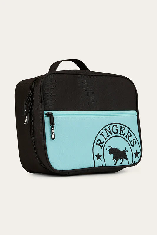 Baxter Lunch Box - Black/Turquoise