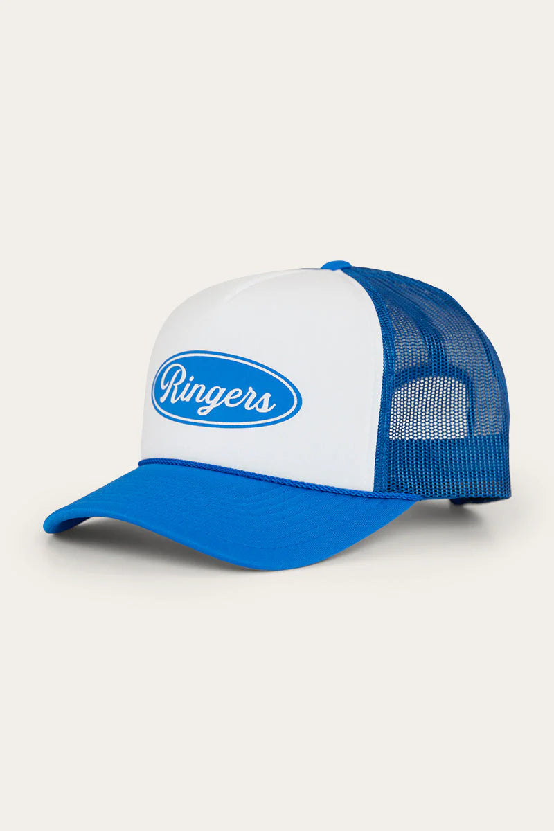 Convoy Trucker Cap - White/Blue