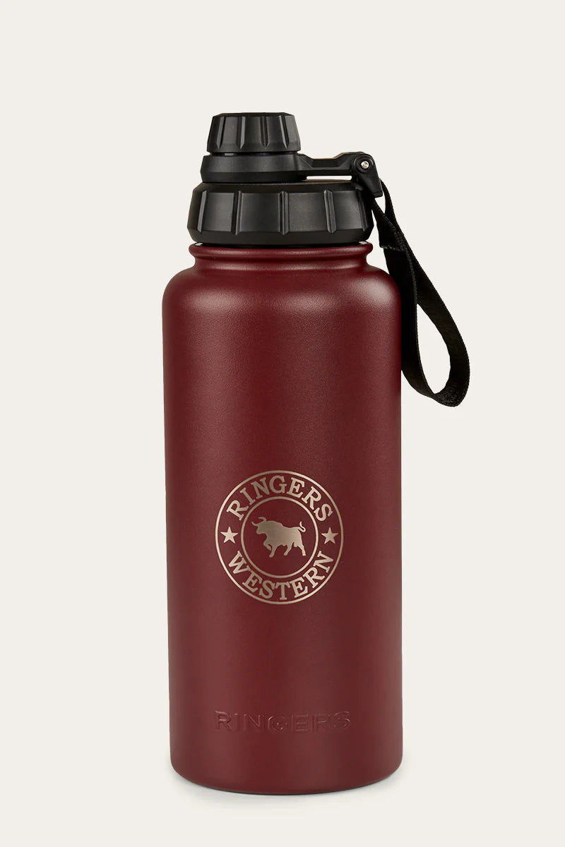 Longview Drink Bottle - Burgundy