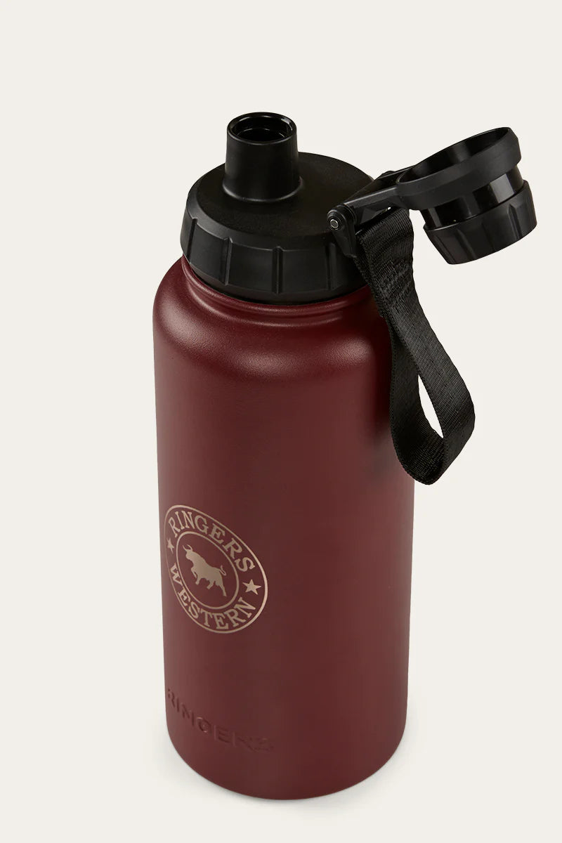 Longview Drink Bottle - Burgundy