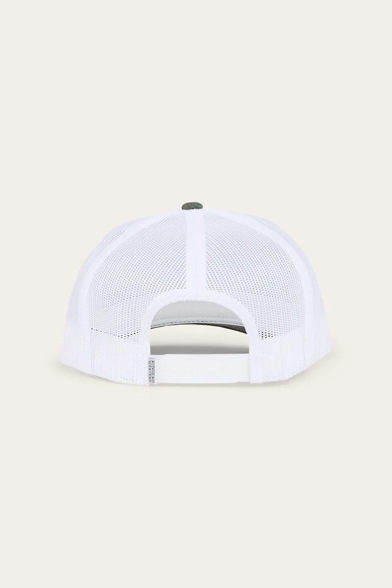 Strike Trucker Cap - Camo/Orange