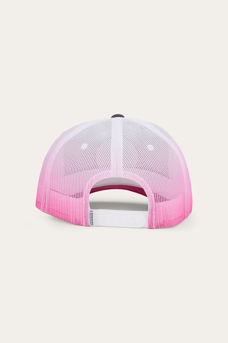 Quinn Trucker Cap - Grey/Candy