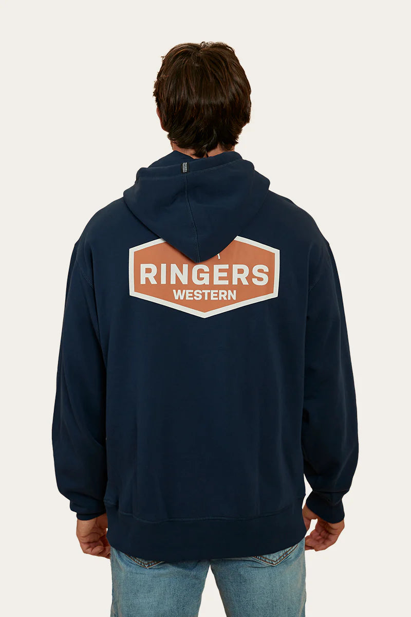 Servo Mens Hoodie - Navy/Copper