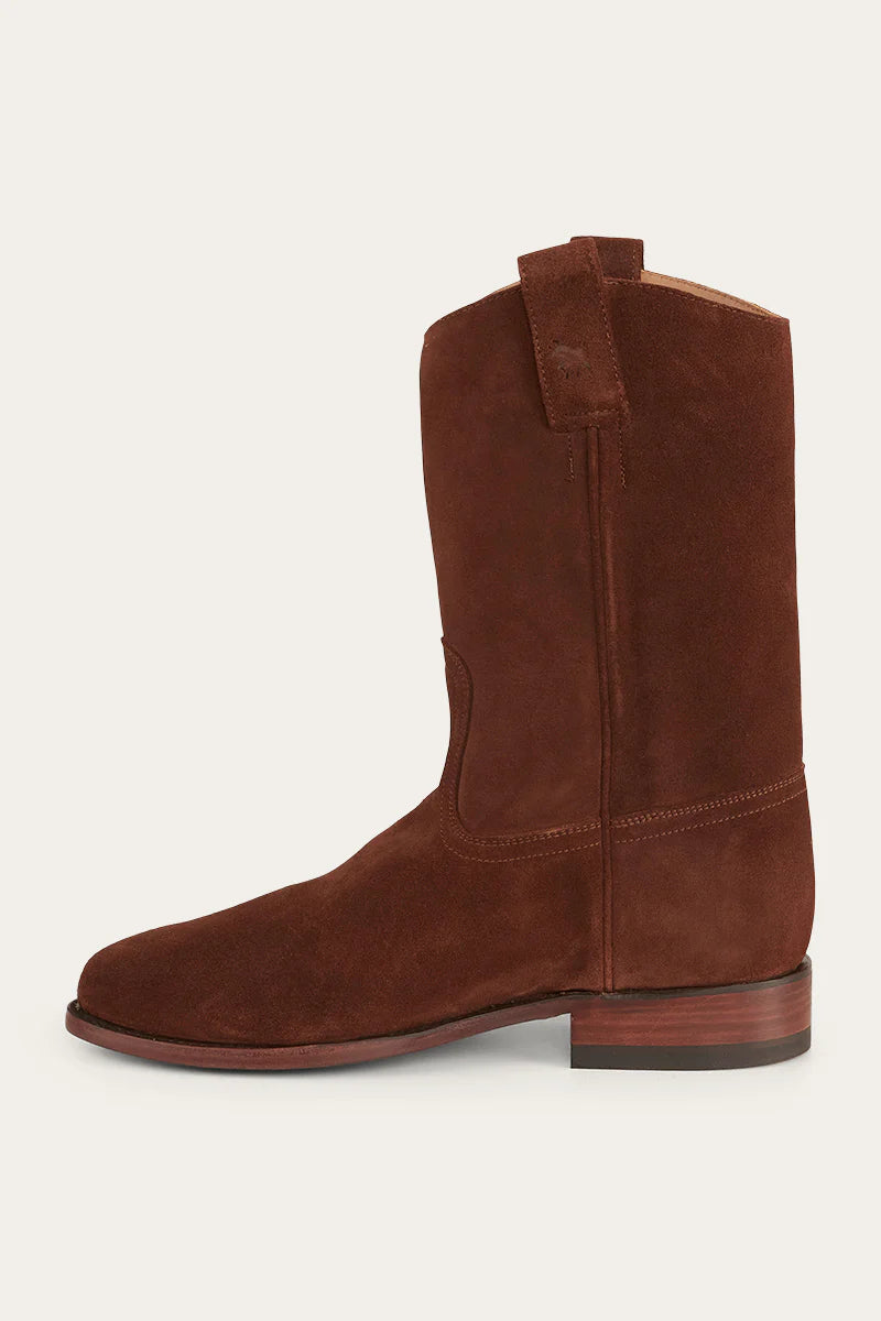KIMBERLEY MENS CLASSIC HIGH BOOT - MOCHA - Ringers Western Toowoomba