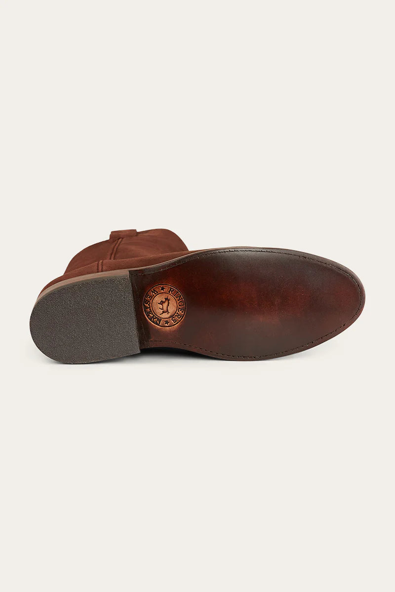 KIMBERLEY MENS CLASSIC HIGH BOOT - MOCHA - Ringers Western Toowoomba
