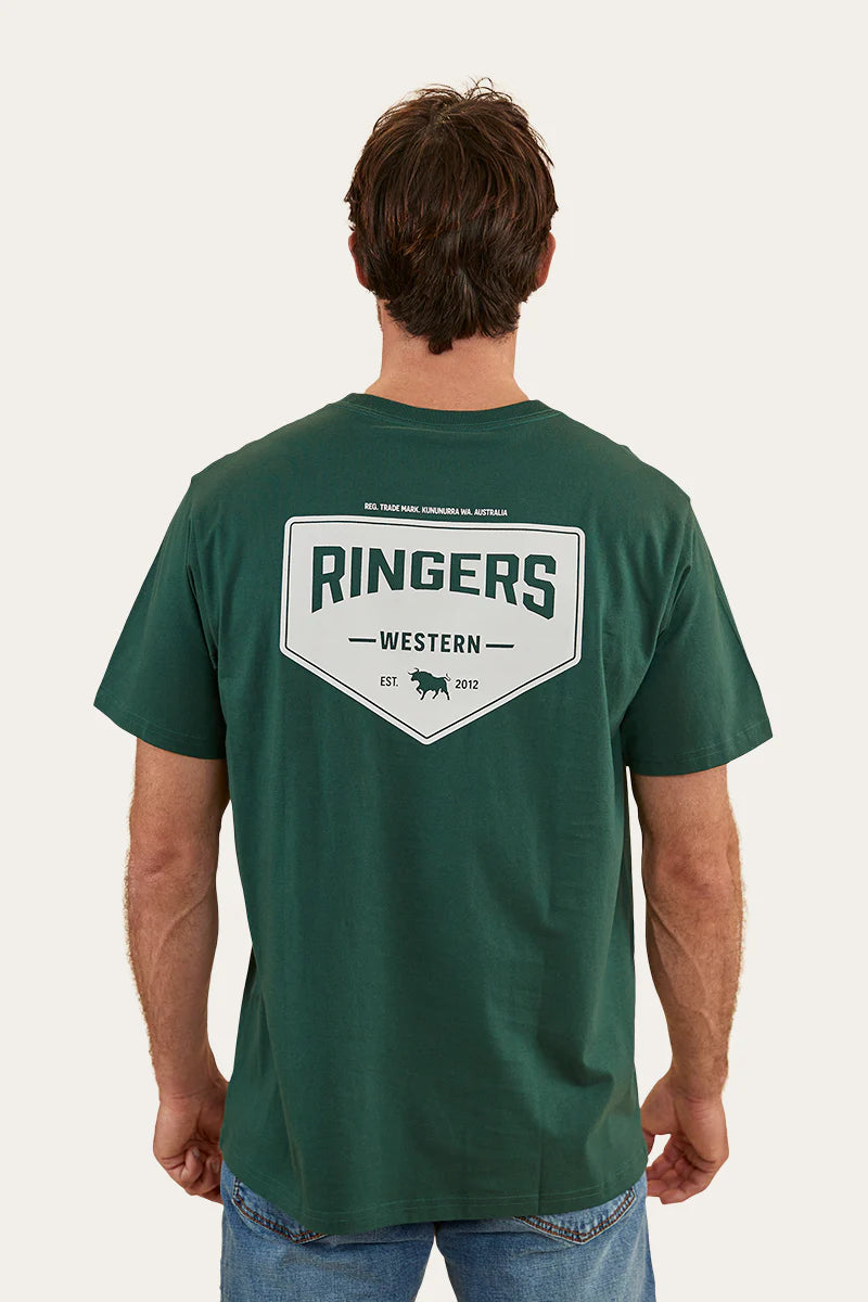 Squadron Mens Loose Fit T-Shirt - Pine