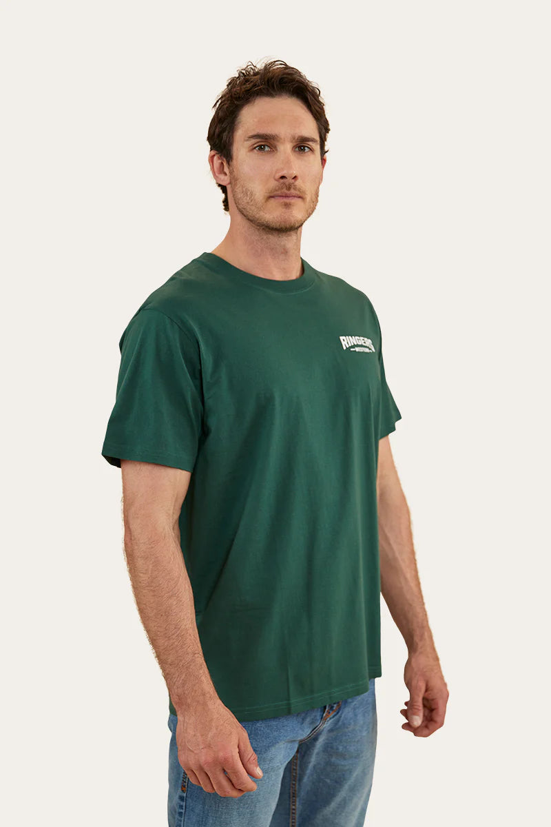 Squadron Mens Loose Fit T-Shirt - Pine