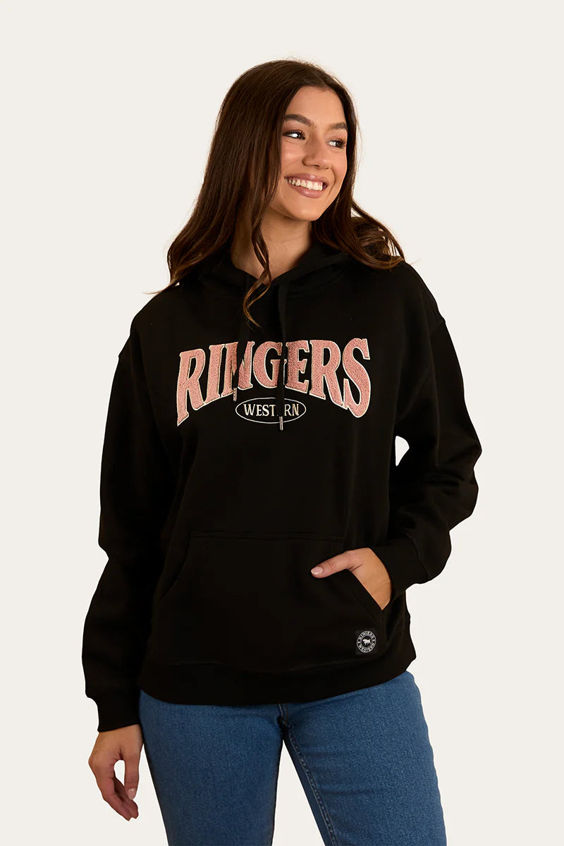 Middleton Womens Australian Cotton Fleece - Black/Pink