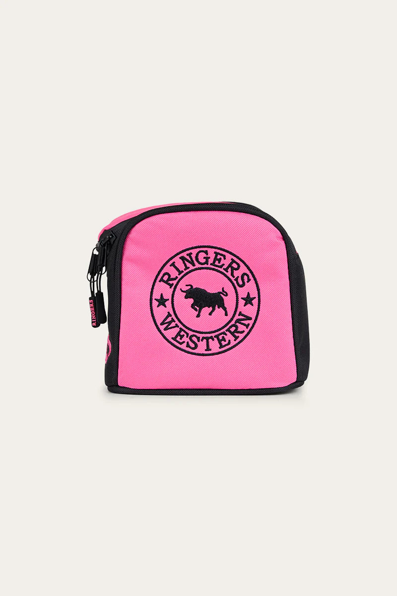 Occy Toiletry Bag - Pink/Black