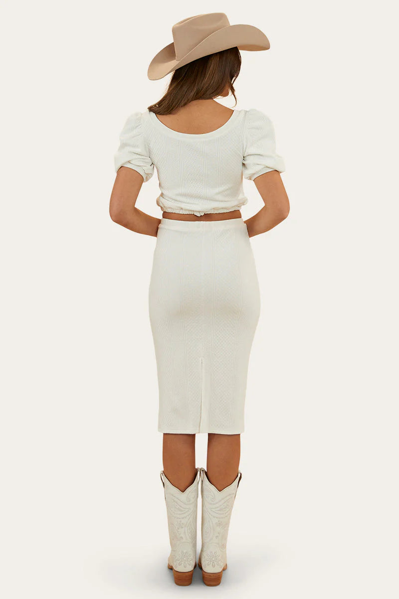 Paloma Womens Skirt - White