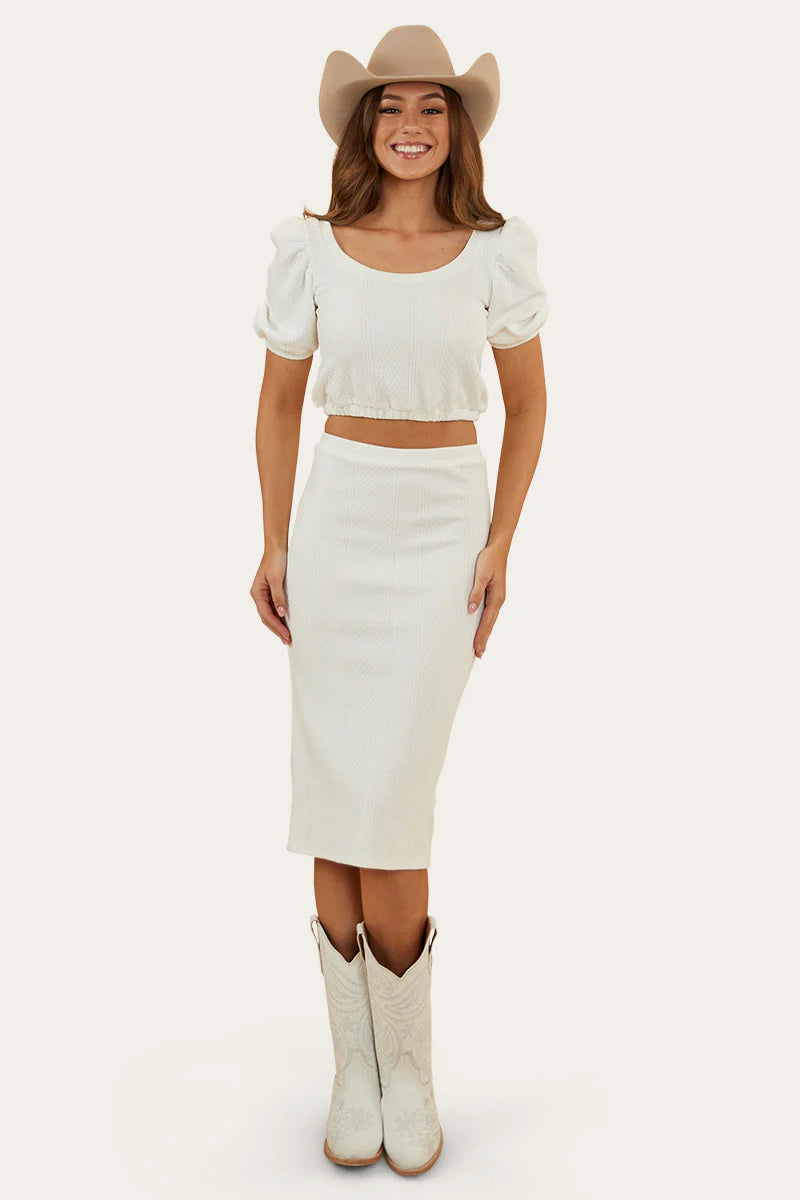 Paloma Womens Skirt - White