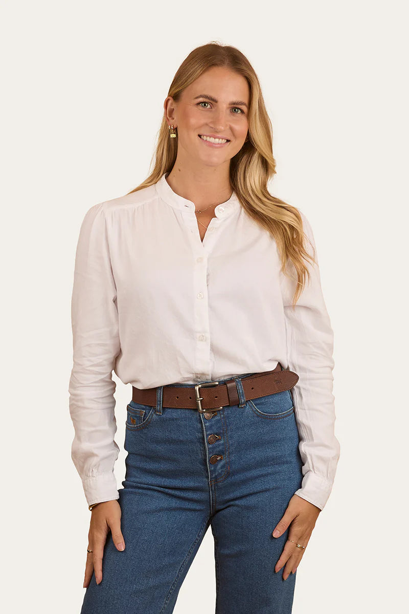 Pia Womens Blouse - White