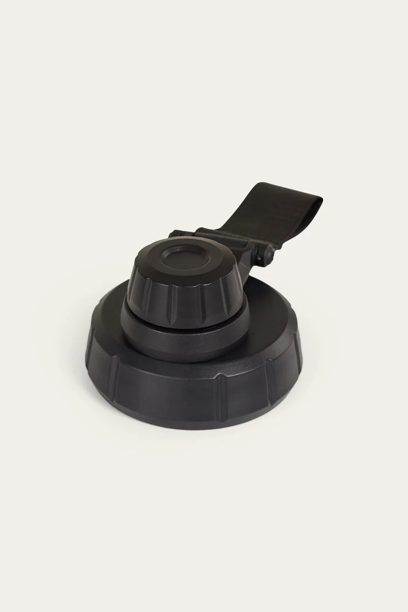Screw Cap Lid With Handle - Black