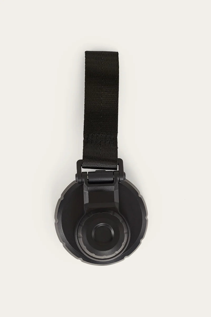 Screw Cap Lid With Handle - Black