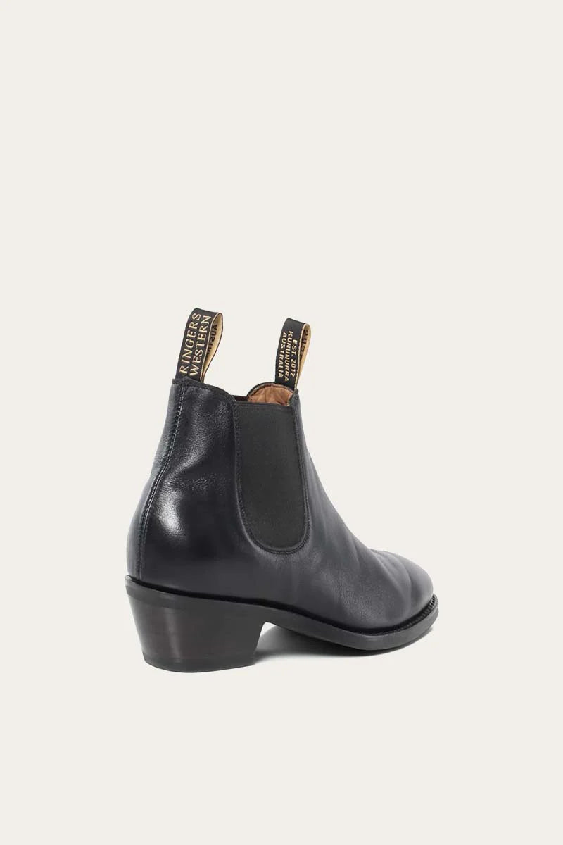 FILLY WOMENS CLASSIC BOOT - BLACK - Ringers Western Toowoomba