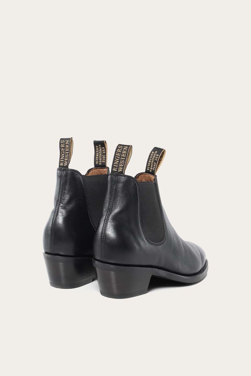 FILLY WOMENS CLASSIC BOOT - BLACK - Ringers Western Toowoomba