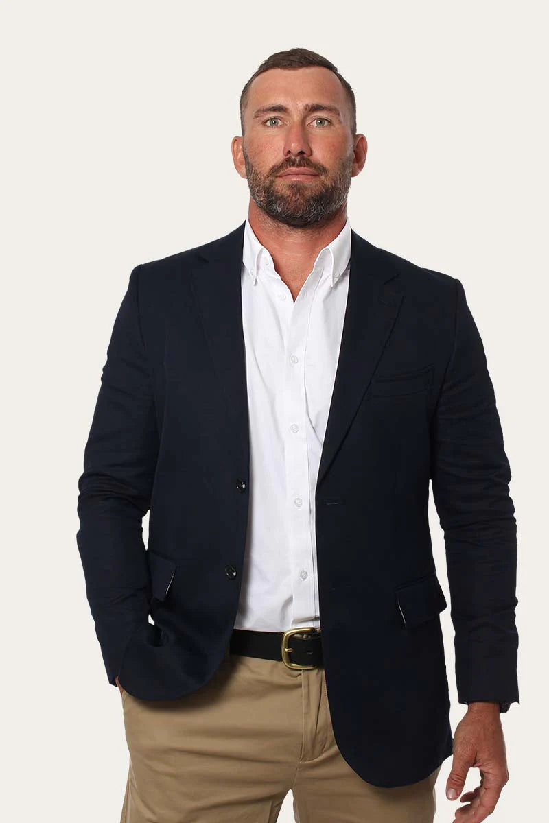 Lawson Mens Blazer - Dark Navy