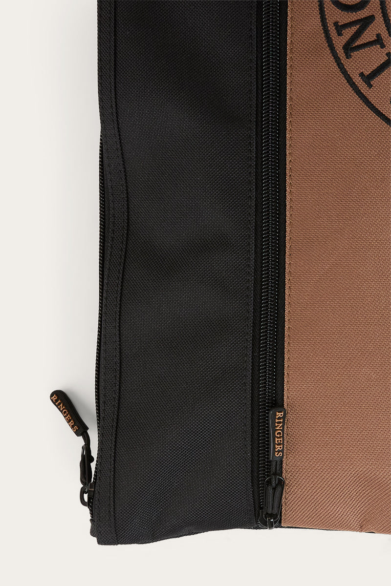 Spencer Pencil Case - Brown/Black