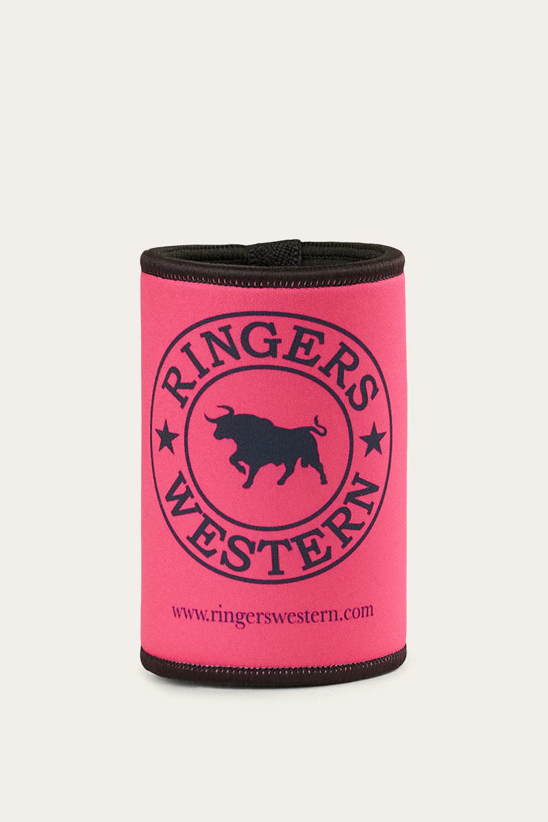 Signature Bull Stubby Cooler Pink