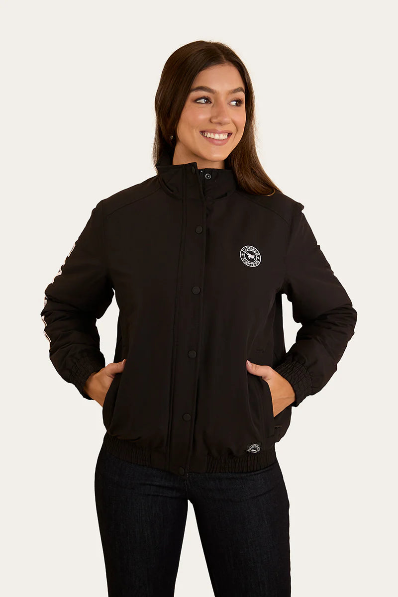 Tesbury Womens Jacket - Black/White