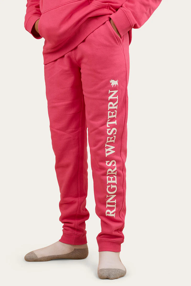 Durango Kids Trackpant - Melon/White