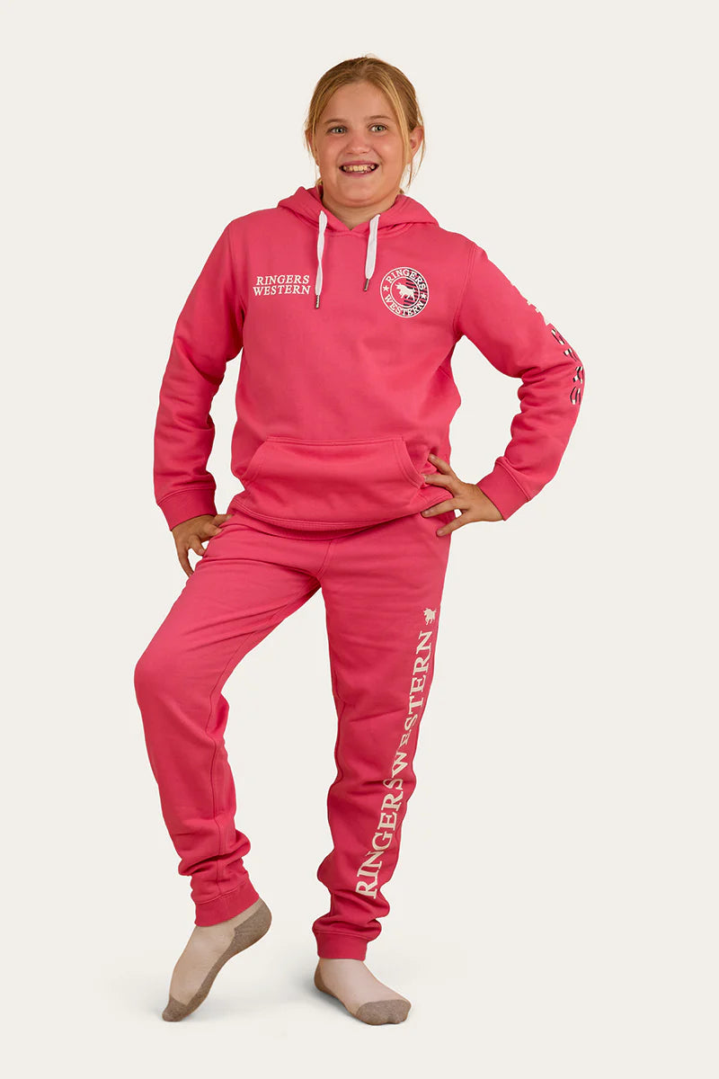 Durango Kids Trackpant - Melon/White