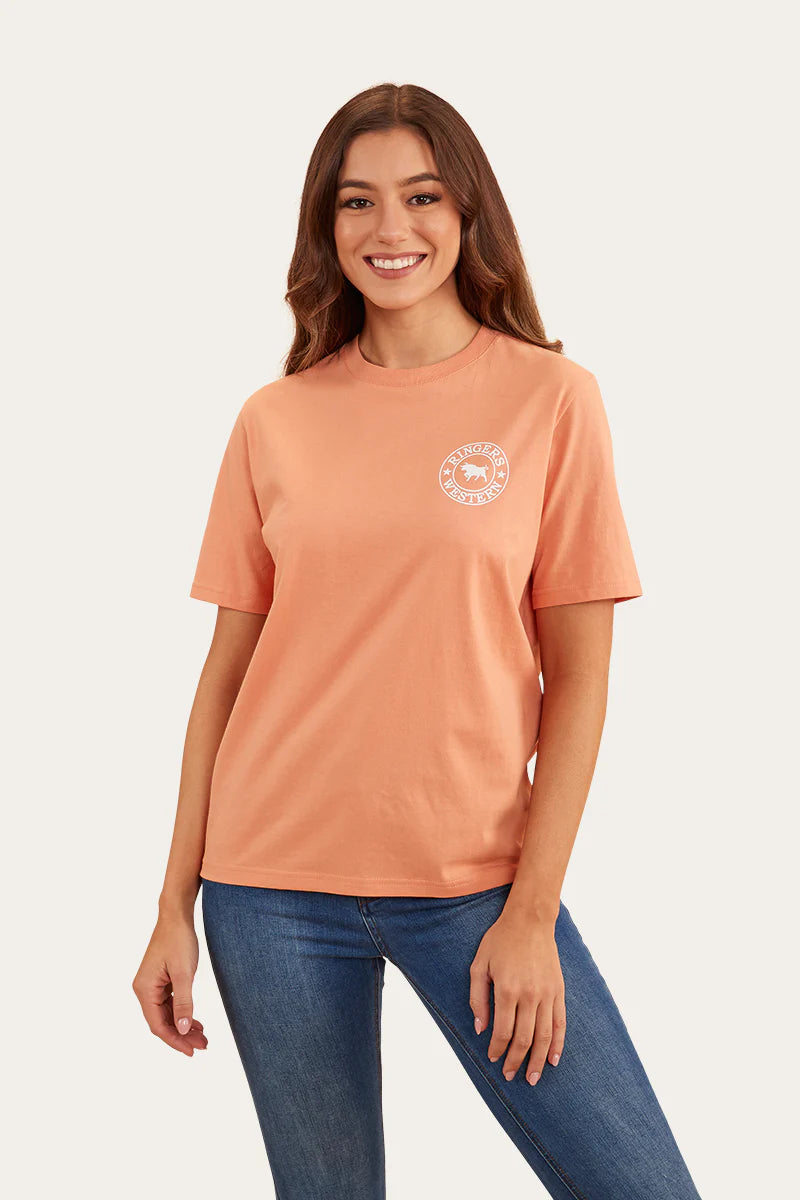 Signature Bull Womens Loose Fit T-Shirt - Sunset