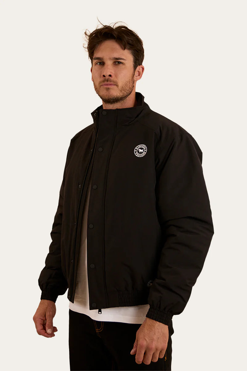 Kidman Mens Jacket - Black/White