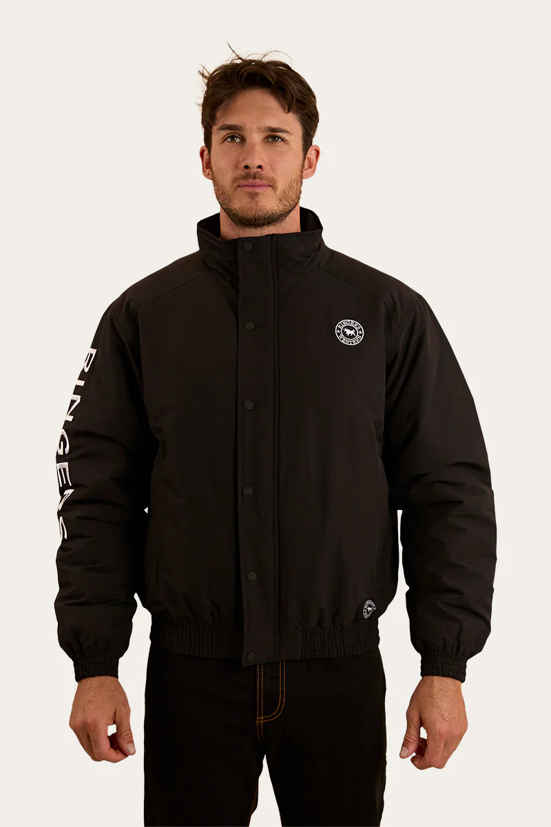 Kidman Mens Jacket - Black/White