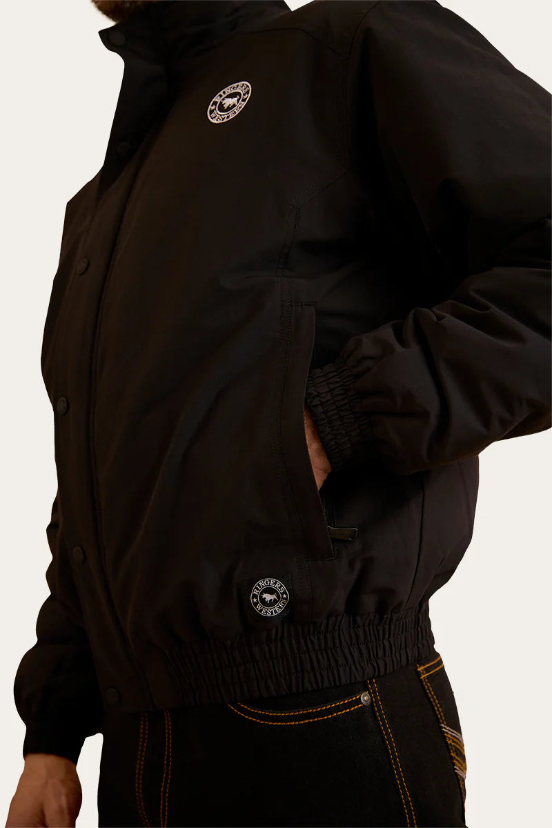 Kidman Mens Jacket - Black/White