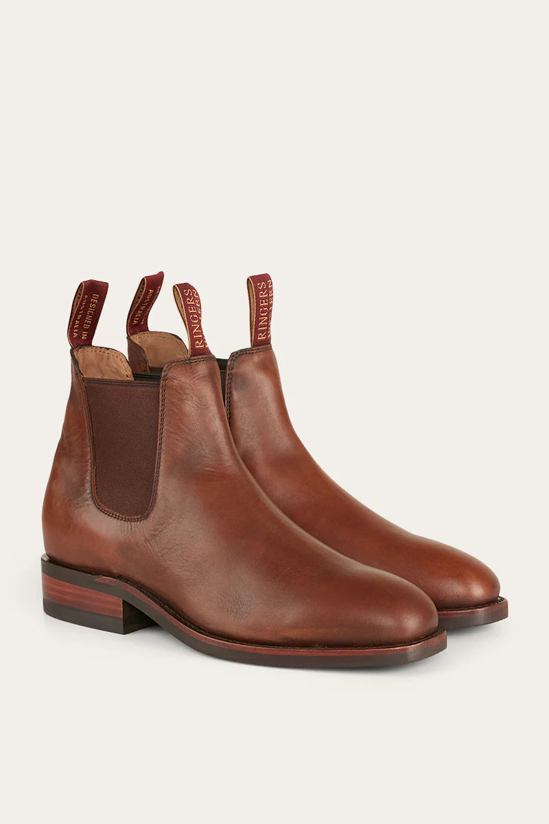KUNUNURRA WOMENS BOOT - BURNT BROWN - Ringers Western Toowoomba