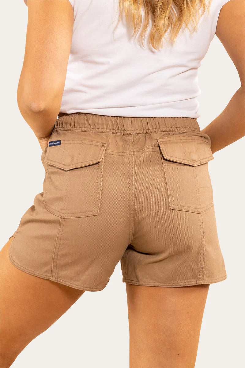 Tora Womens Heavy Weight Ruggers - Tawny Brown