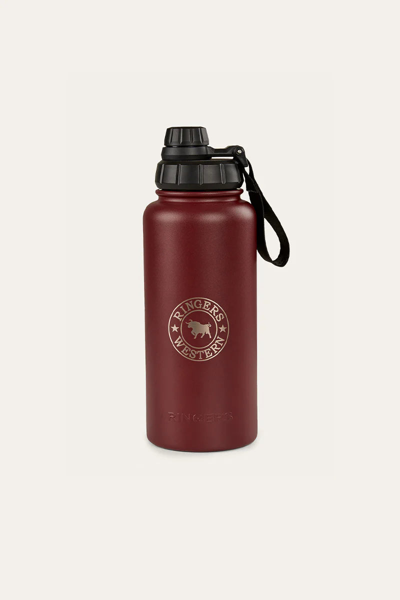 Longview Drink Bottle - Burgundy