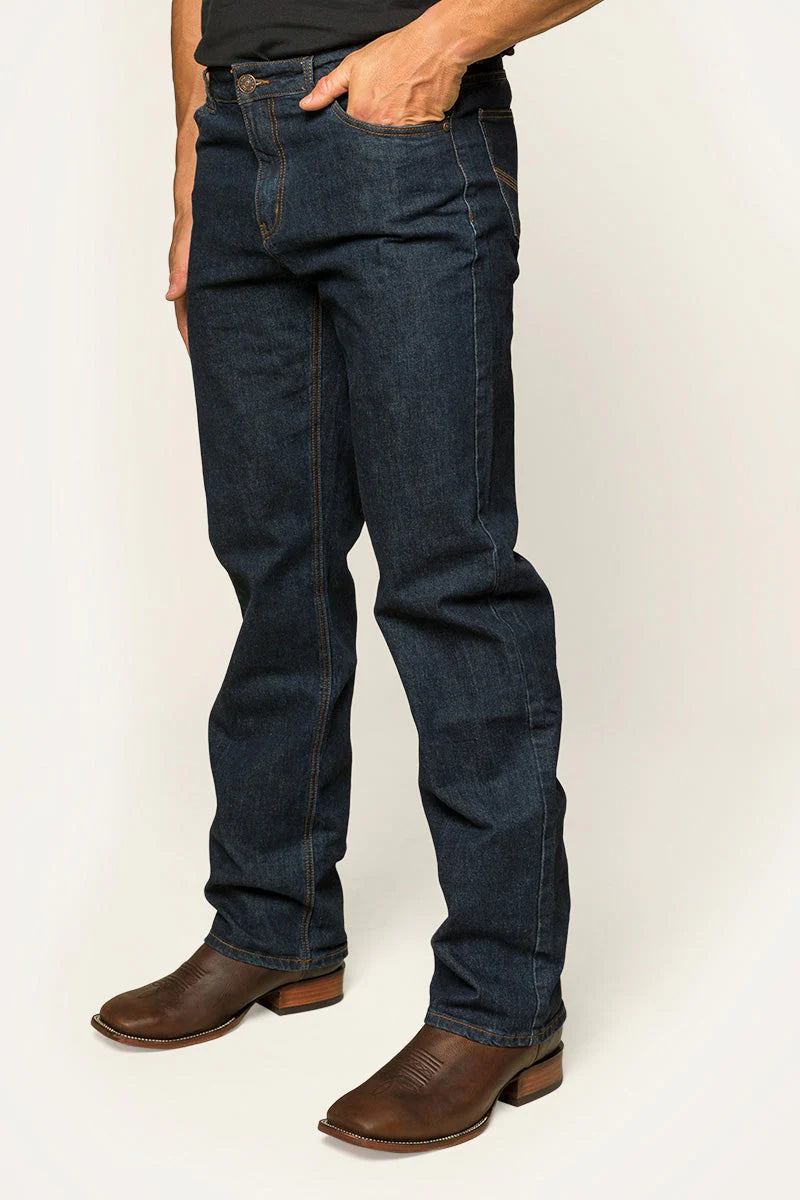 Sturt Mens Relaxed Leg Jean - Dark Blue - Ringers Western Toowoomba