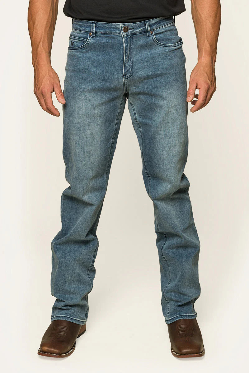 Sturt Mens Relaxed Leg Jean - Light Blue - Ringers Western Toowoomba