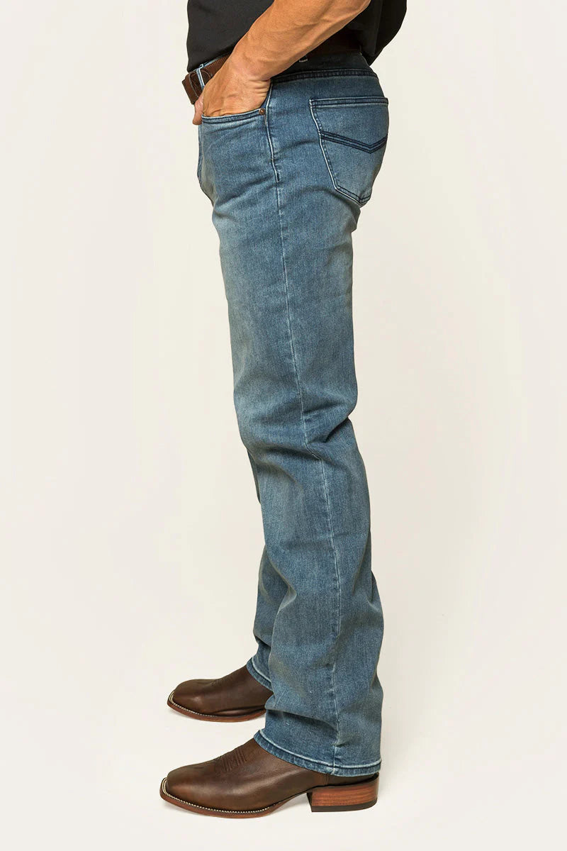 Sturt Mens Relaxed Leg Jean - Light Blue - Ringers Western Toowoomba