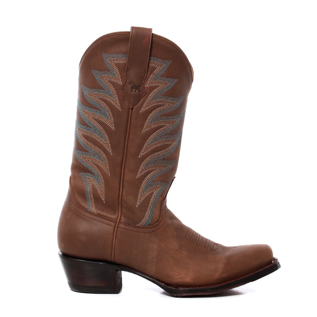 LONGREACH WOMENS CUBAN HEEL BOOT - SADDLE TAN - Ringers Western Toowoomba
