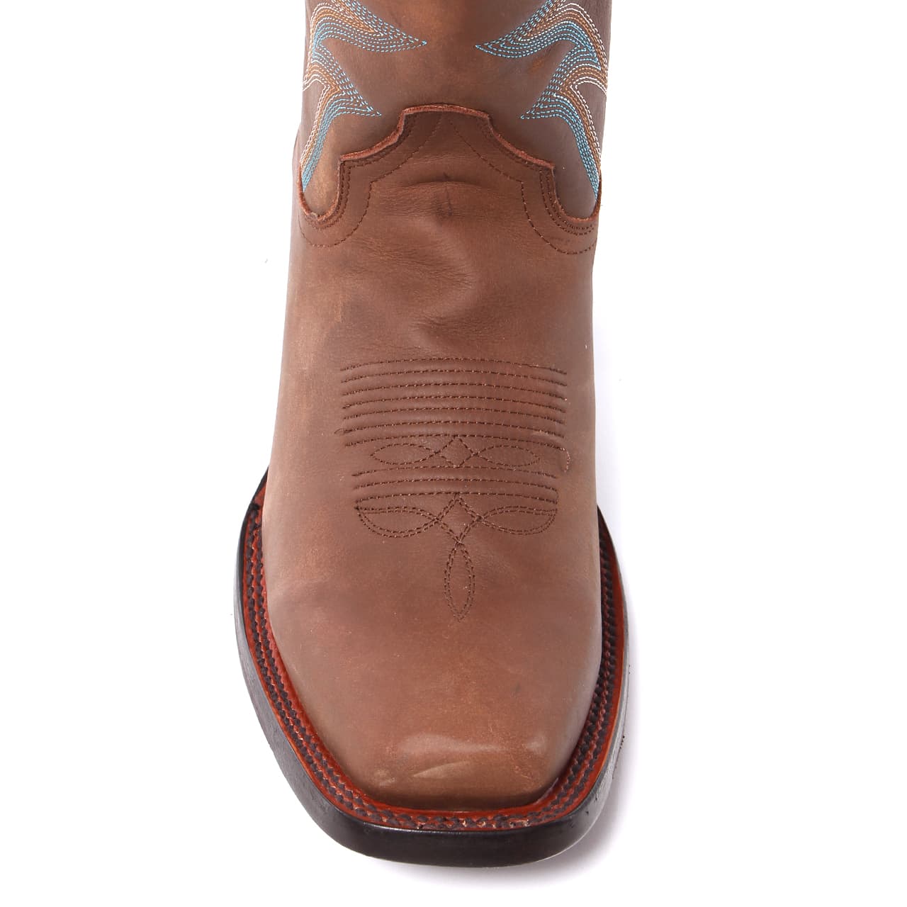 LONGREACH WOMENS CUBAN HEEL BOOT - SADDLE TAN - Ringers Western Toowoomba