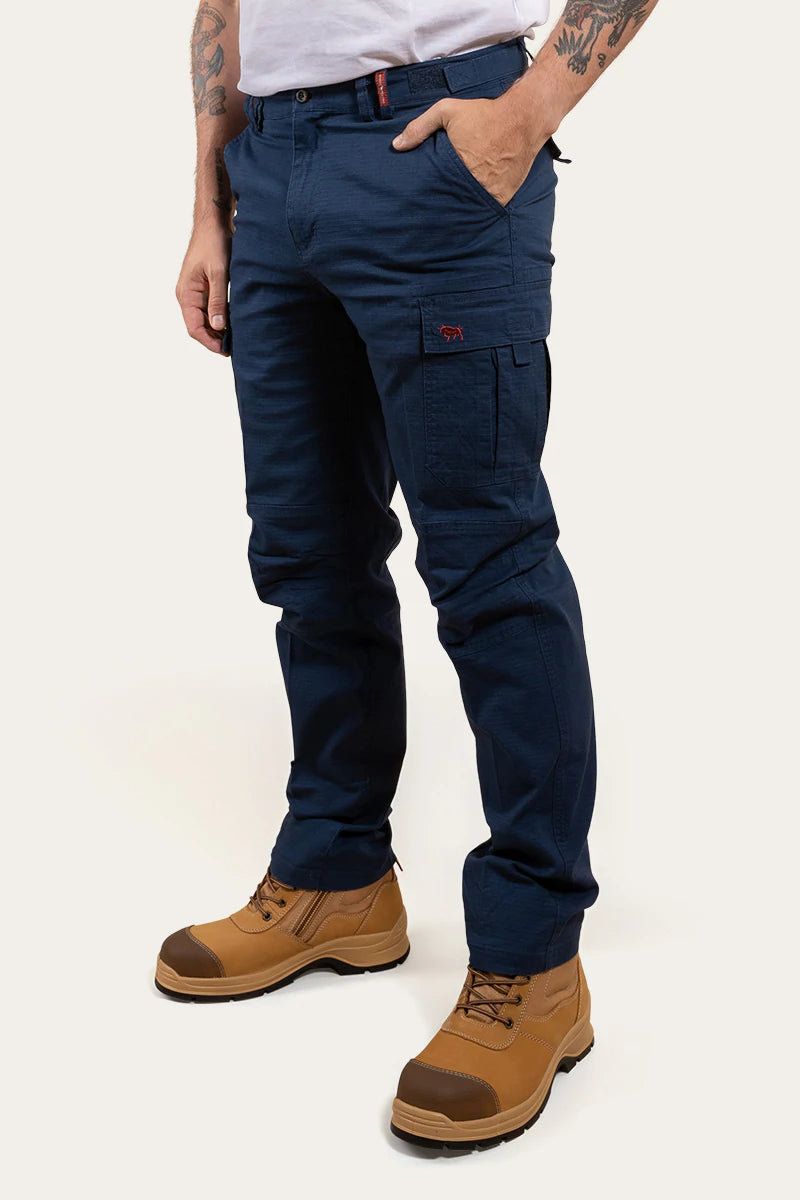 Tennant Creek Mens Ripstop Work Pant - Dark Navy