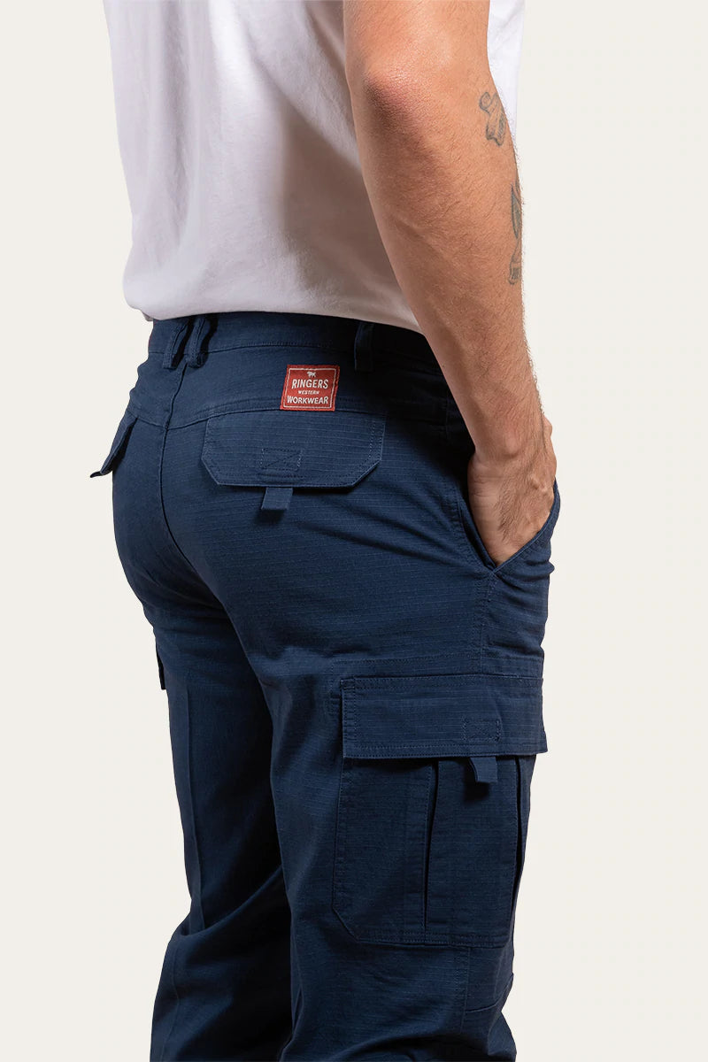 Tennant Creek Mens Ripstop Work Pant - Dark Navy
