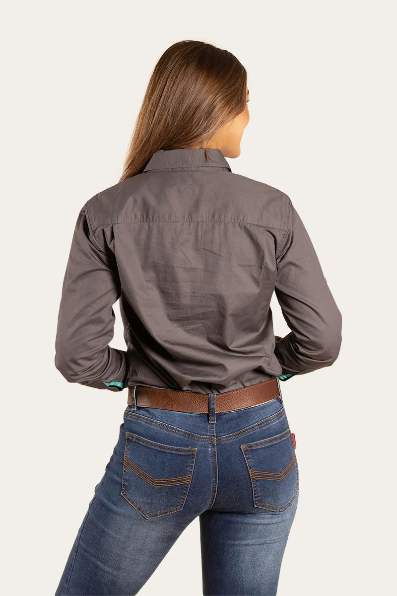 Pentecost River Womens Half Button Work Shirt - Magnum