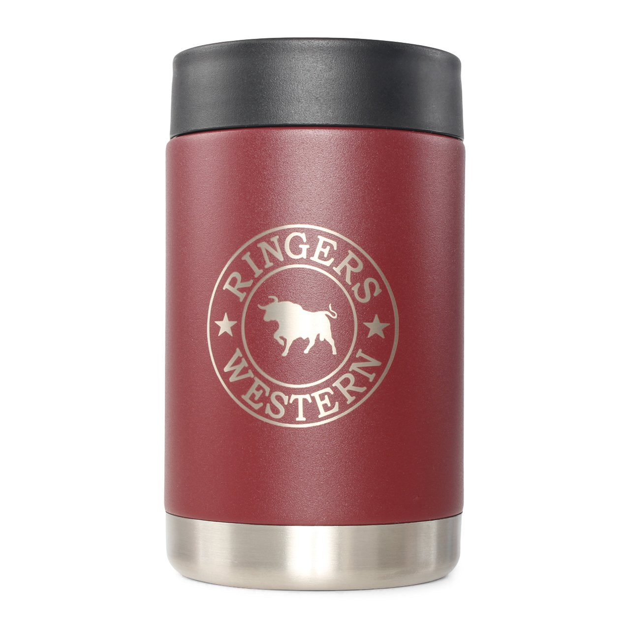 ESCAPE CAN COOLER - MAROON - Ringers Western Toowoomba