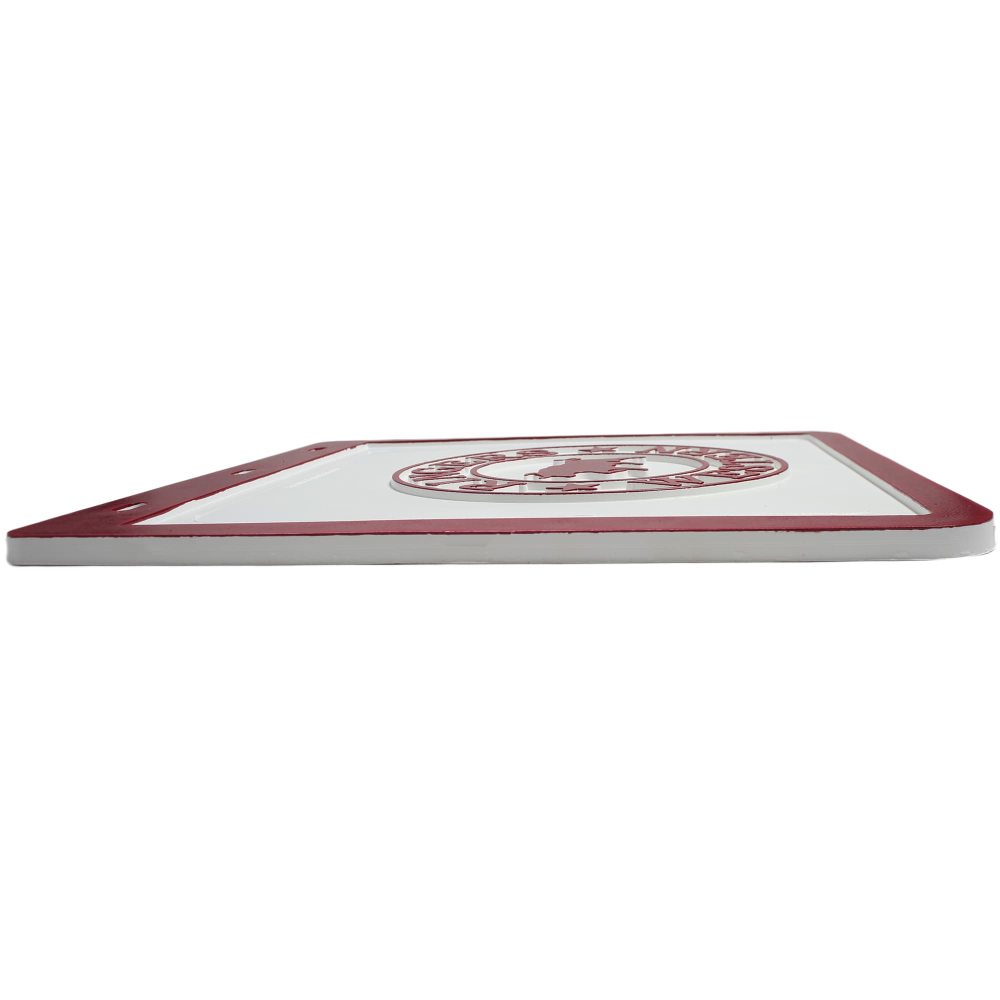 RW MUD FLAPS - WHITE/BURGUNDY - Ringers Western Toowoomba