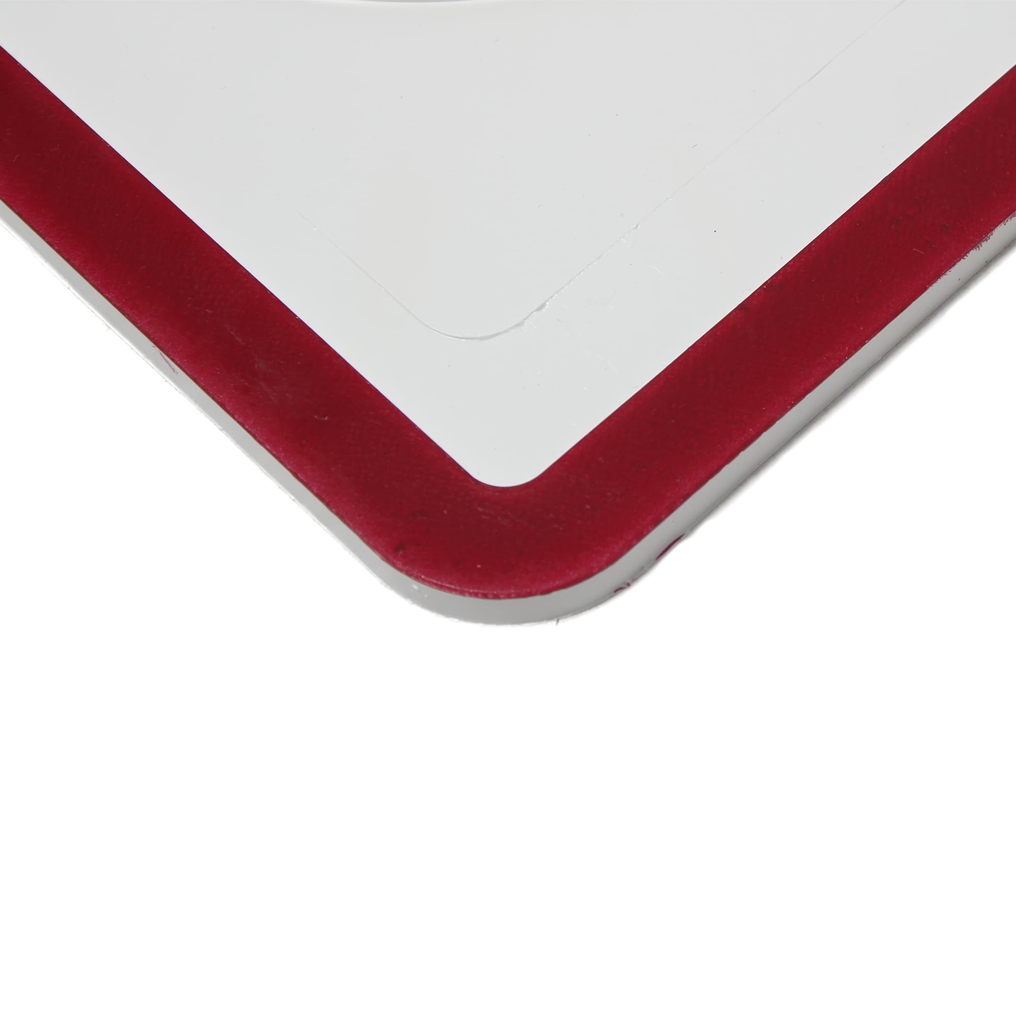 RW MUD FLAPS - WHITE/BURGUNDY - Ringers Western Toowoomba