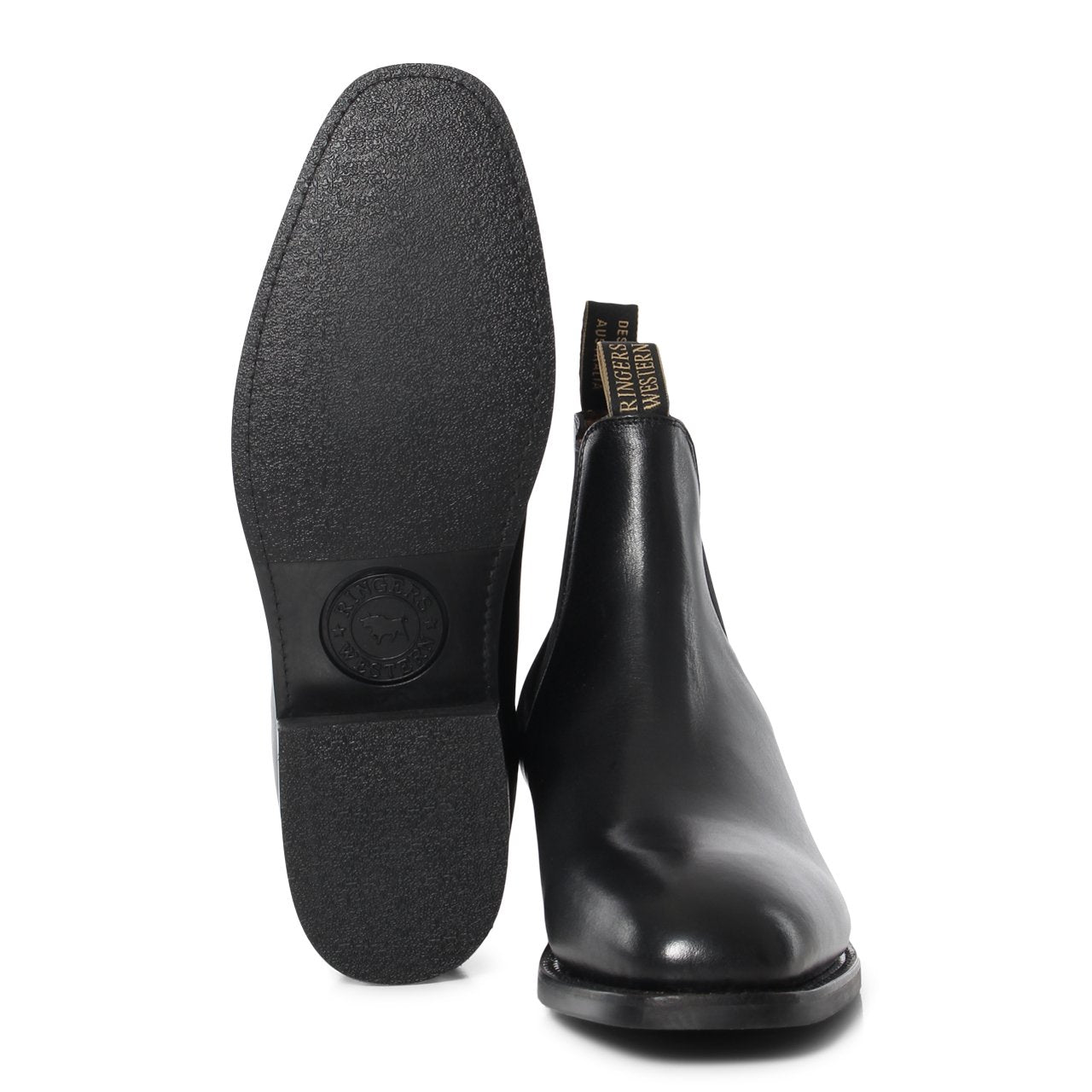 KUNUNURRA MENS BOOT - BLACK - Ringers Western Toowoomba