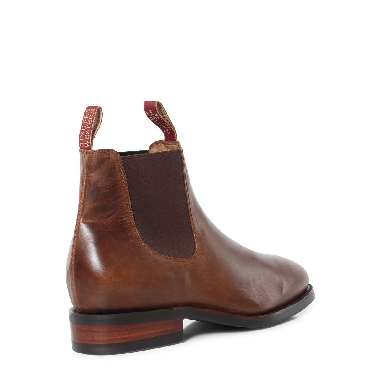 KUNUNURRA MENS BOOT - BURNT BROWN - Ringers Western Toowoomba