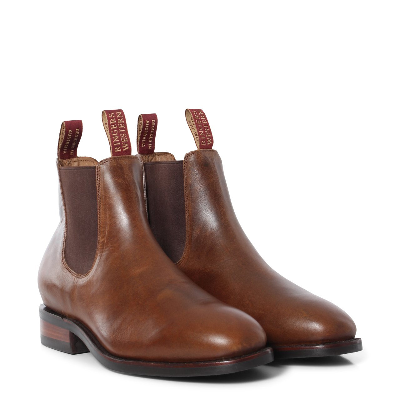 KUNUNURRA MENS BOOT - BURNT BROWN - Ringers Western Toowoomba